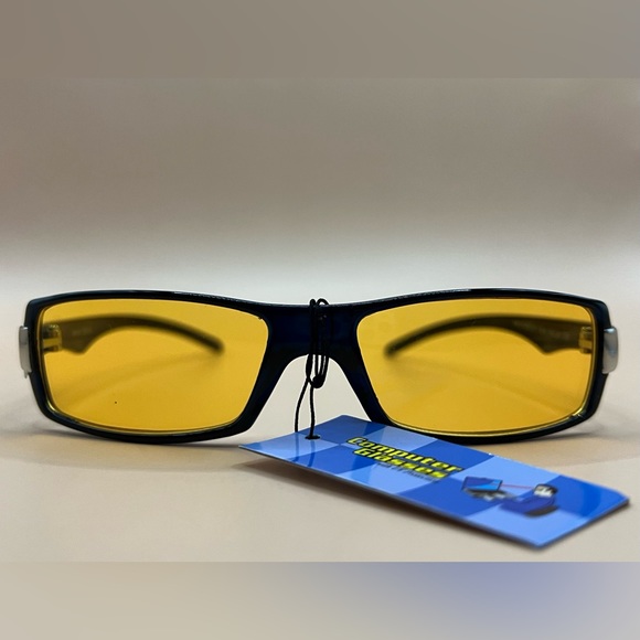 ABBOT OPTICAL-AMBER LENS/BLUE LIGHT BLOCKING GAMING & COMPUTER GLASSES -No MAG - Picture 2 of 11